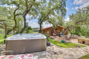 Waterfront Spicewood Home Deck, Fire Pit and Grill